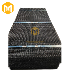 MESTONE 65Mn 고망간강 크림프 와이어 메쉬 콘 크러셔 부품 광산 채굴 및 모래 필터용 내마모성 - Product Image 1