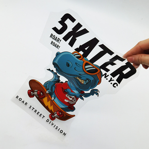 <span class=keywords><strong>Camiseta</strong></span> con estampado personalizado de diseño de dinosaurio listo para presionar, Material de vinilo PET, transferencia de calor térmica DTF para ropa de <span class=keywords><strong>niños</strong></span> - Product Image 6