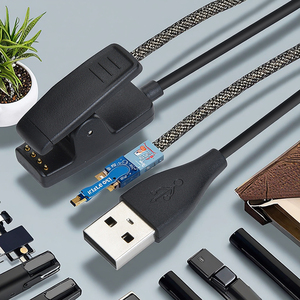 <span class=keywords><strong>Cable</strong></span> de <span class=keywords><strong>Carga</strong></span> USB HL para Reloj Inteligente, <span class=keywords><strong>Carga</strong></span> Rápida, Cobre Puro, <span class=keywords><strong>Garmin</strong></span> Forerunner <span class=keywords><strong>235</strong></span>/630/230/735XT, Auriculares IOS, Computadora, Código de Barras - Product Image 2