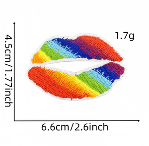 Patchs brodés LGBTQ en forme de main, arc-en-ciel, fierté, à thermocoller, pour vêtements, chapeaux, sacs, accessoires DIY pour gays, lesbiennes, bisexuels, transgenres - Product Image 2