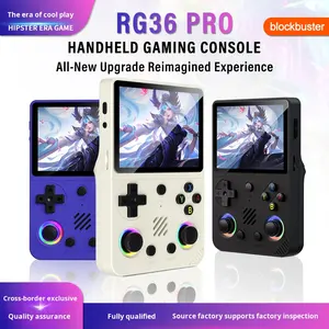 RG36PRO Original |   Consola <span class=keywords><strong>de</strong></span> Videojuegos Retro Portátil Original con Pantalla IPS <span class=keywords><strong>de</strong></span> 3.5 Pulgadas, Consola Retro <span class=keywords><strong>de</strong></span> Juegos - Product Image 3