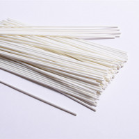 Diffuseur d'huile essentielle en rotin, 10mm, 12mm, fibres noires et blanches, mèches épaisses, bâtons de parfum