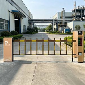 Sistema de Barrera de Seguridad Automática con Motor DC sin Escobillas, Barrera Metálica para Estacionamiento, Control Remoto, Protección IP55 - Product Image 2