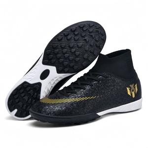 Nouvelle chaussure de Football homme bottes de Football Original Superfly haute cheville <span class=keywords><strong>SG</strong></span> Crampons extérieur chaussette crampons baskets chaussures de Futsal - Product Image 3