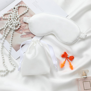 <strong>Cozy</strong> Satin <strong>Sleeping</strong> Eye Mask with Case and Noise Cancelling Ear Plugs for <strong>Sleeping</strong> Set - Product Image 2