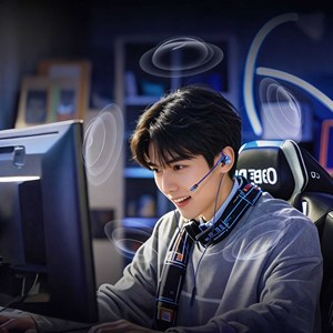 หูฟังเกมมิ่งแบบมีสายพร้อมไมโครโฟนแบบถอดได้ 3.5 มม. / หูฟังอินเอียร์แบบ Type-C สำหรับโทรศัพท์และพีซีเกมมิ่ง - Product Image 6
