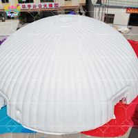 Tente gonflable personnalisable en PVC/nylon imperméable pour globe de neige, dimensions 8-10 pieds, portable pour événements extérieurs et fêtes