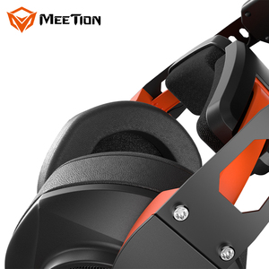 MEETION MT-HP099 Black Orange 1.8m Long Cable <strong>with</strong> <strong>Volume</strong> <strong>Control</strong> Knob One Button Mute Headset Gaming <strong>Headphones</strong> - Product Image 5