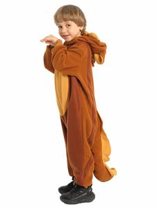 Pijamas de Animales Nuevos Disponibles en Color Beige 2026, Pijamas de Franela de Invierno <span class=keywords><strong>con</strong></span> Diseño de Ardilla de Dibujos Animados para Niños, Sudadera <span class=keywords><strong>con</strong></span> Capucha - Product Image 5