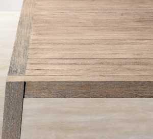 Ensemble de chaises de salle à manger en teck massif, meubles d'extérieur modernes et luxueux - Product Image 6