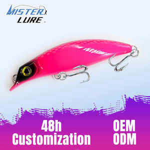 MISTER LURE Esca Robotica 75mm Luminosa Mini Bass 7.3g Esche da Pesca in Acqua Salata con Amo all'Ingrosso - Product Image 1