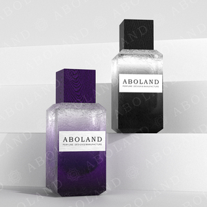 100ml Luxury High-End Perfume Glass Bottle Sprayer Ice crack <b>Empty</b> Customizable Caps Custom Logo Premium Packaging with <b>box</b> - Product Image 4