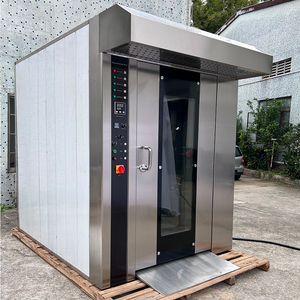 فرن دوار للمخابز بـ 32 صينية، فرن كهربائي دوار احترافي، معدات المخابز، فرن خبز، آلة خبز الذرة - Product Image 3