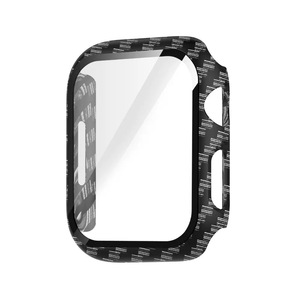 Étui de protection intégral texturé en fibre de carbone pour montre 1/2/3/4/5/6/7/8/9/10/11 <span class=keywords><strong>SE</strong></span>, <span class=keywords><strong>coque</strong></span> rigide en PC - Product Image 3