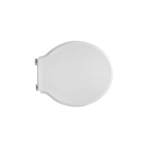 Copriwater con Chiusura Ammortizzata per Vaso Pozzi Ginori Monte Bianco, Design Moderno con Cerniere a Passaggio, Realizzato in Plastica - Product Image 1