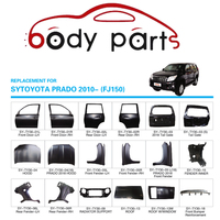 Panneaux de porte avant et arrière en acier de style OEM de remplacement direct d'usine pour Toyota Prado FJ150 2010-2015 # 67002-67010-AFL