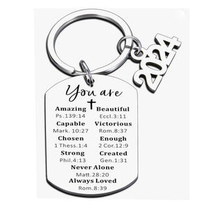 Llavero inspirador Regalo de graduación para ella Él College Boy Girl Behind You Todos tus recuerdos Llavero Mejor amigo Llaveros - Product Image 2