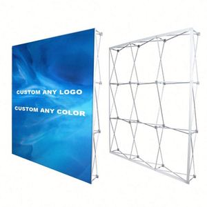 Expositor Plegable de Aluminio Personalizado de 8 pies, 10 pies, 20 pies para Pancartas y Telones de Fondo - Product Image 2