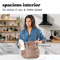 Nouvelle boîte à lunch isotherme 2026 avec cordon de serrage, sac à lunch isotherme étanche personnalisé avec logo OEM pour femmes, fabrication