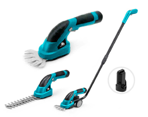 Meilleures ventes - Tondeuse à haies électrique miniature sans fil portable, alimentée par <span class=keywords><strong>batterie</strong></span>, pour travaux de jardinage - Product Image 4