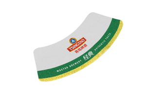 สติกเกอร์ฉลากขวดไวน์ใสป้องกันรังสีอัลตราไวโอเลตสีฟ้าสำหรับวิสกี้ฉลากบรรจุภัณฑ์แบบกำหนดเอง - Product Image 3