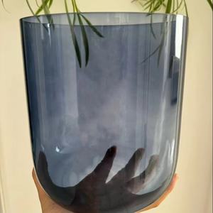 Alchemy Indigo Blue Chakra Crystal Bols de guérison sonore Crucible en quartz pour la méditation et <span class=keywords><strong>le</strong></span> chant des esprits - Product Image 6