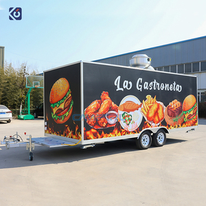 Remorques alimentaires CAMPTRL entièrement équipées, restaurant mobile entièrement équipé, chariot alimentaire mobile pour glaces, pizzas, hot-dogs - Product Image 4