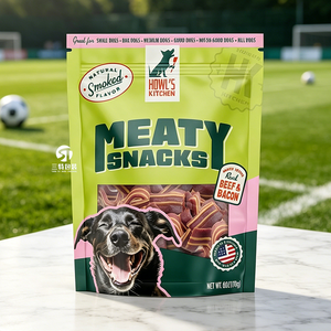 Factory Custom Dog Food <b>Packaging</b> <b>Bags</b> Stand Up Zipper Window Pouch Laminated Digital Printing - Product Image 1