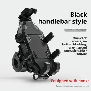 <span class=keywords><strong>Support</strong></span> de téléphone moto flexible à 8 griffes en alliage d'aluminium, étanche, rotation à 360°, fixation sécurisée – Offre Spéciale - Product Image 6
