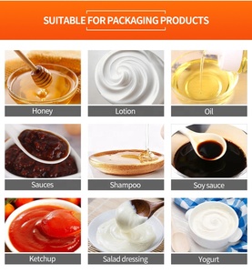 Machines de remplissage automatiques de liquide de sachet pour le shampooing chimique médical de boissons de jus de <span class=keywords><strong>fruit</strong></span> emballé dans le liquide visqueux en verre - Product Image 2