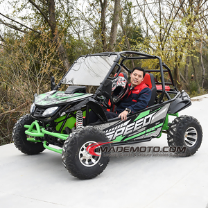 Offerta campione 48 V Buggy Pedal Kart elettrico Racing Go Kart Trade 200cc due posti adulto Buggy - Product Image 1