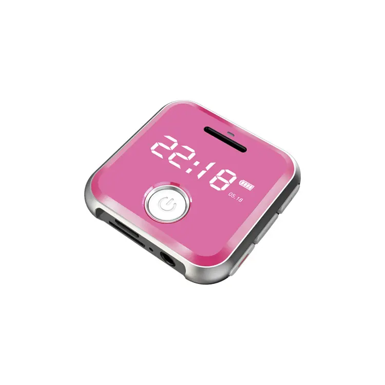 Tragbares MP3-Radio mit erweiterbarer Speicher karte billiger kleiner Radio MP3-Player zum Laufen