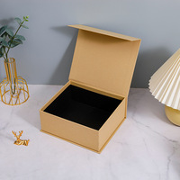 Premium Benutzerdefiniertes Logo Luxuriöse Große Matte Starre Papier-Karton Schwarze Faltbare Leere Magnetverschluss Geschenkbox Verpackung