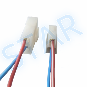 2-poliger 6,3mm Stecker Buchse Elektrischer Verbinder Kabelbaum für Motorräder - Product Image 3