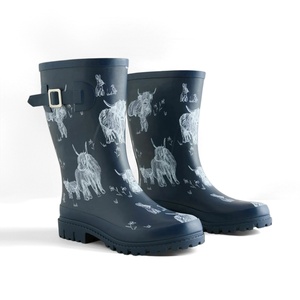 Produzione e Fornitura di Stivali in Gomma per Donne, <span class=keywords><strong>Stivaletti</strong></span> da Pioggia, Scarpe Impermeabili da Trekking, Calzature <span class=keywords><strong>Antipioggia</strong></span> - Product Image 3