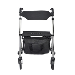 <strong>Smallest</strong> Lightweight Aluminum <strong>Walker</strong> with Wheels for Elderly - Product Image 5