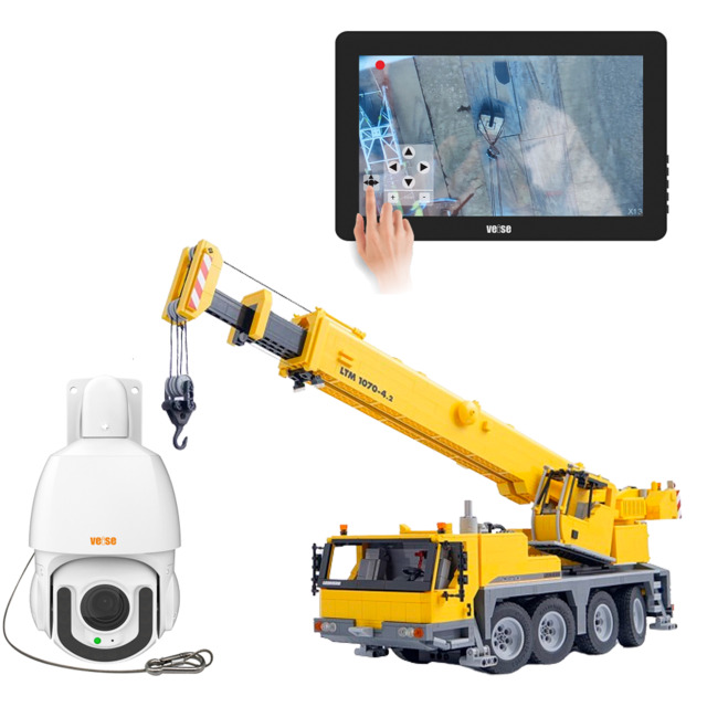 1080P Zoom Camera & Wireless Monitoring Camera for Crane