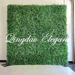 Fondo Popular para bodas y fiestas, decoración de pared Floral Artificial con vegetación <span class=keywords><strong>completa</strong></span> para celebraciones de Pascua de Graduación - Product Image 4
