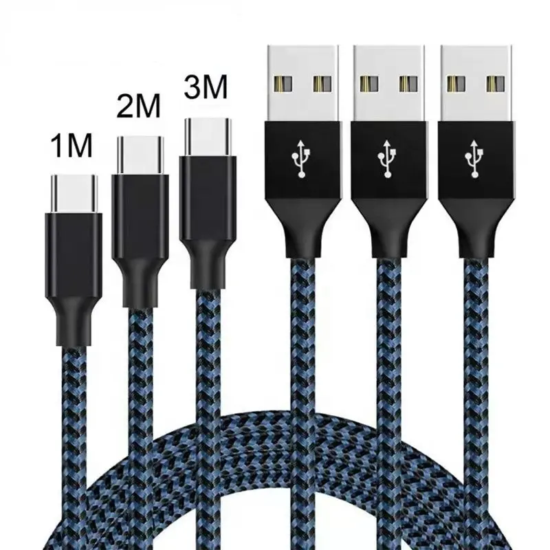 Échantillon gratuit de gros câbles de charge USB Micro Type C pour câble de date iPhone Lightning