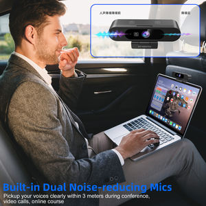 Cámara Web 4K con Enfoque Automático por IA, Amplio Rango Dinámico, Micrófonos Duales, Conexión USB Plug & Play, para Videoconferencias, Transmisión en Vivo, <span class=keywords><strong>Trabajo</strong></span> Remoto - Product Image 3