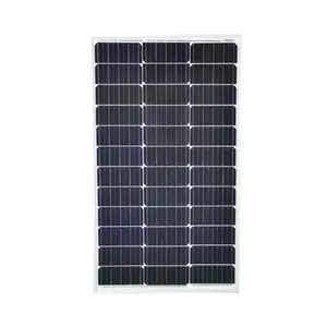 sunpower太阳能电池板定制OEM ODM 100W 18V 120W 160W 20% 效率中国家用单太阳能电池板