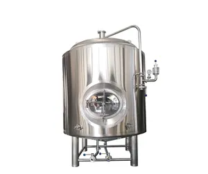100L 200L 300L 400L 500L 600L 800L 1000L 2000L 3000L 10000L Beer Stainless Steel Cooling Jacketed Bright Brite Tank For Sale