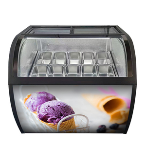 <span class=keywords><strong>Vitrine</strong></span> Réfrigérée <span class=keywords><strong>pour</strong></span> Glaces, Gelato et Bâtonnets Congelés – <span class=keywords><strong>Congélateur</strong></span> de Présentation Professionnel - Product Image 6
