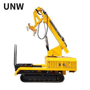 Camion chenillé d'installation <span class=keywords><strong>photovoltaïque</strong></span> UNW homologué CE pour la pose de panneaux solaires photovoltaïques en construction - Product Image 5
