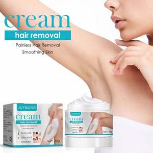 Crema Depilatoria Jaysuing de Aloe Vera para Axilas, Rostro, Cuerpo y <span class=keywords><strong>Vello</strong></span> Púbico, Reparadora, Indolora, Suave y Efectiva - Product Image 5