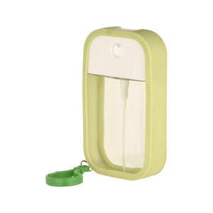 45ml空の香水クレジットカードスプレーボトルミスト空の手の消毒ボトルシリコーンホルダー付きスリーブキーリング - Product Image 6