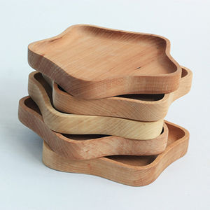 <strong>Wooden</strong> Serving <strong>Tray</strong> Cute Star Plate Kids Child <strong>Dessert</strong> Snacks Serving <strong>Tray</strong> - Product Image 3