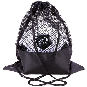 Large Capacity Outdoor Sports Drawstring Backpack Portable Football Net Pocket for Fitness Basketball Promotional Sportpack