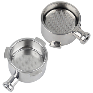 Porte-filtre à café sans fond en acier inoxydable 304, 51 mm, 3 oreilles, pour <span class=keywords><strong>Delonghi</strong></span> EC680 <span class=keywords><strong>EC685</strong></span> - Product Image 5