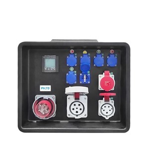 PHLTD Boîte de distribution d'éclairage électrique pour l'industrie de l'éclairage Armoire de distribution de scène CEE étanche intérieure et extérieure - Product Image 1